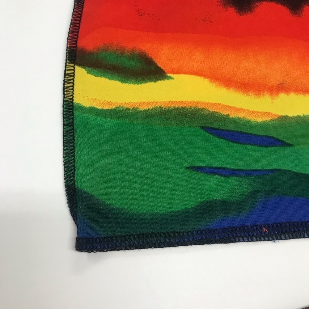 Jersey Durag Head Scarf Turban Multicolored Long Tail Stretch Wave Cap - Picture 11 of 14